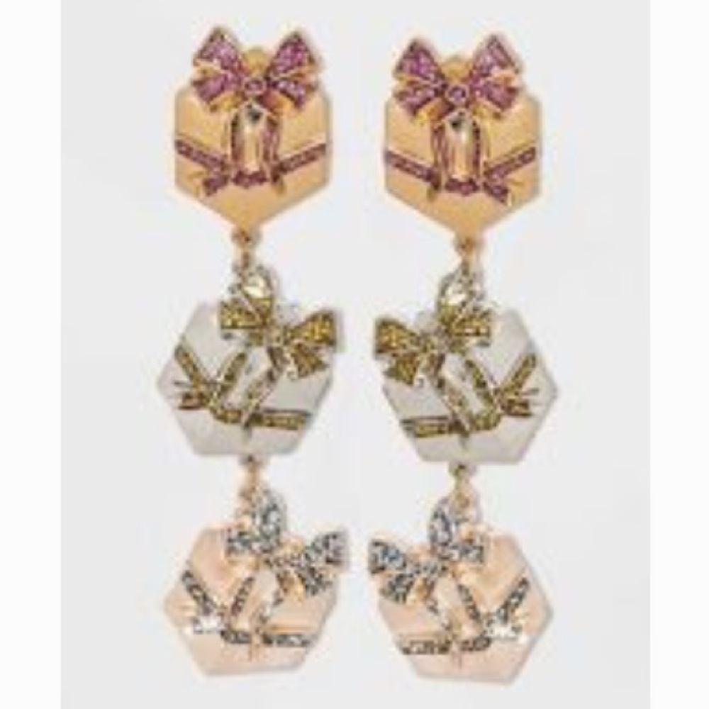 Sugarfix by baublebar earrings tiered drop present dangle pierced